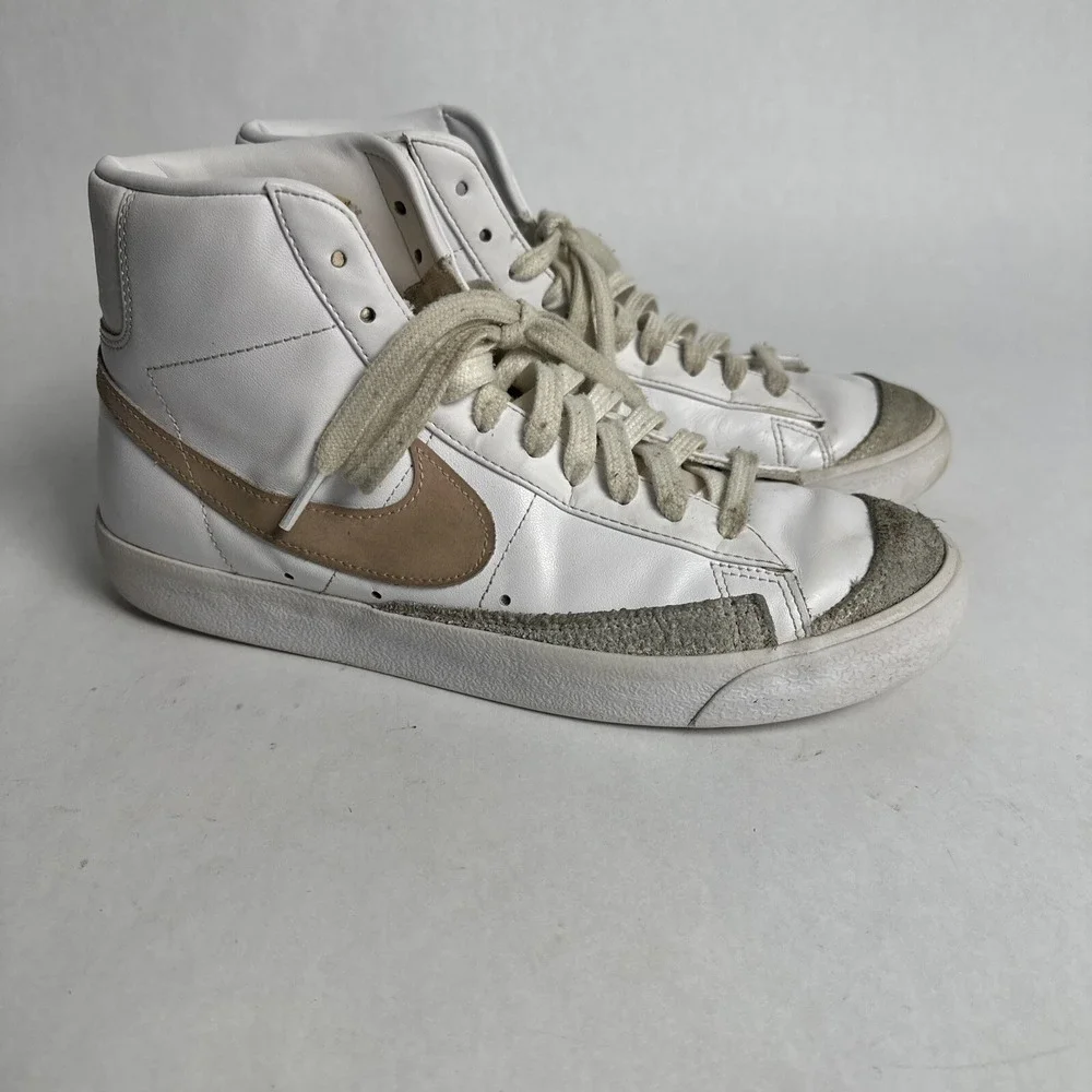 Nike Womens Blazer Mid 77 CZ1055-118 White Basketball Shoes Sneakers Size 10